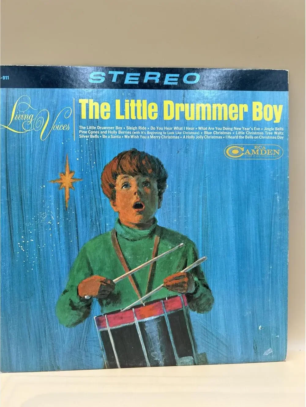 The Little Drummer Boy Vinyl Record Album - Living Voices Stereo